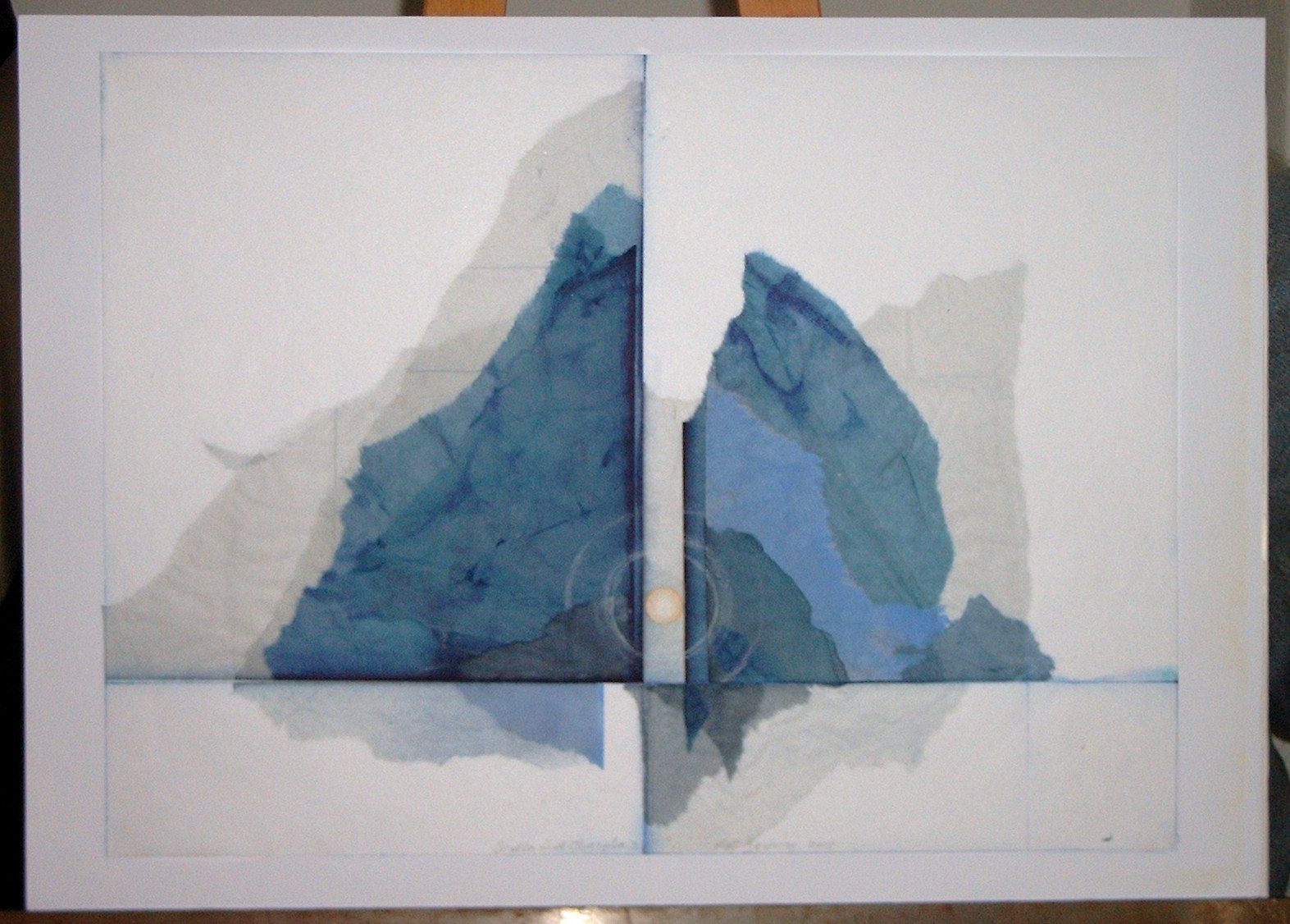 Eva Boström: Blaue Felsen